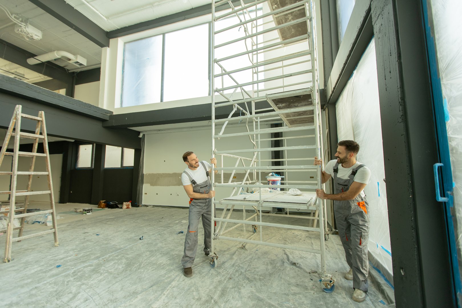 Interior painting project