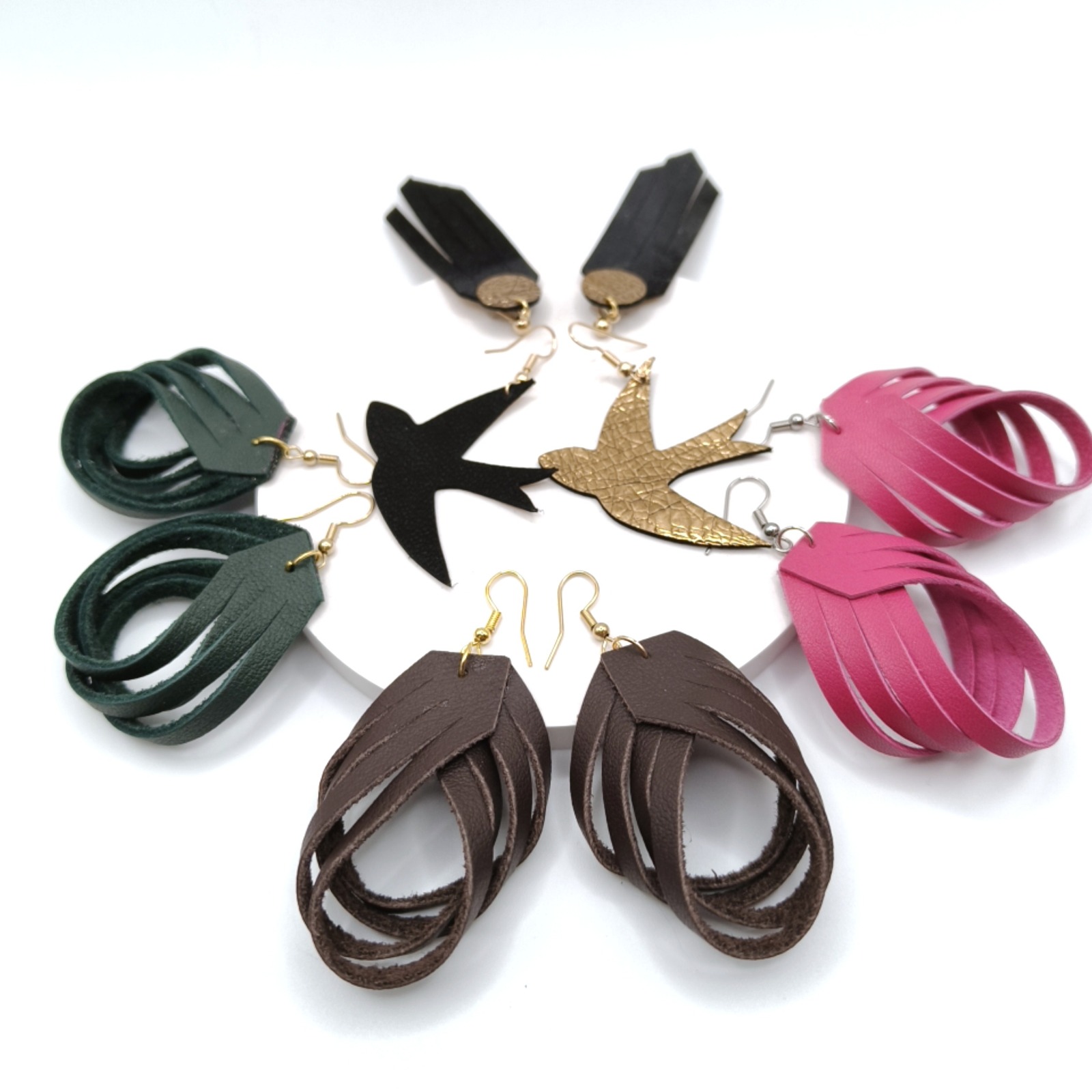 Biżuteria ze skóry naturalnej