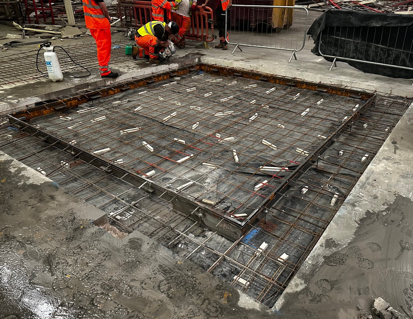 Kerbing installation project