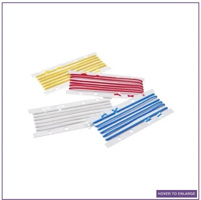 Lazos Vasculares de Silicona para retracción e identificación de vasos