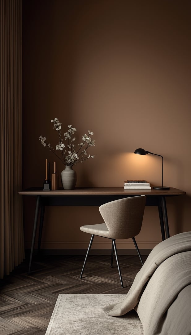 Dekor statement skjult arbeidsplass