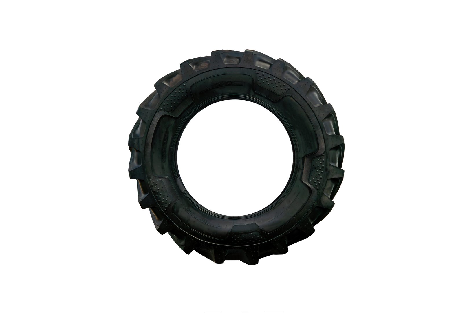 4x4 off-road vehicle tire isolated