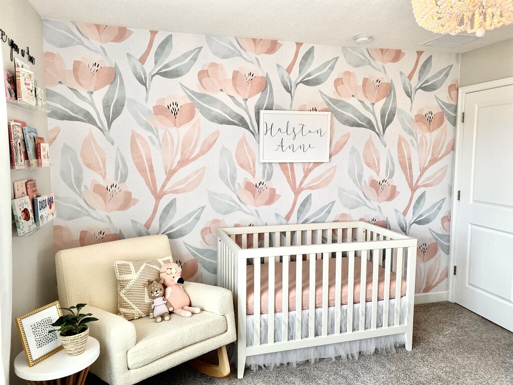 Wallpaper installation project