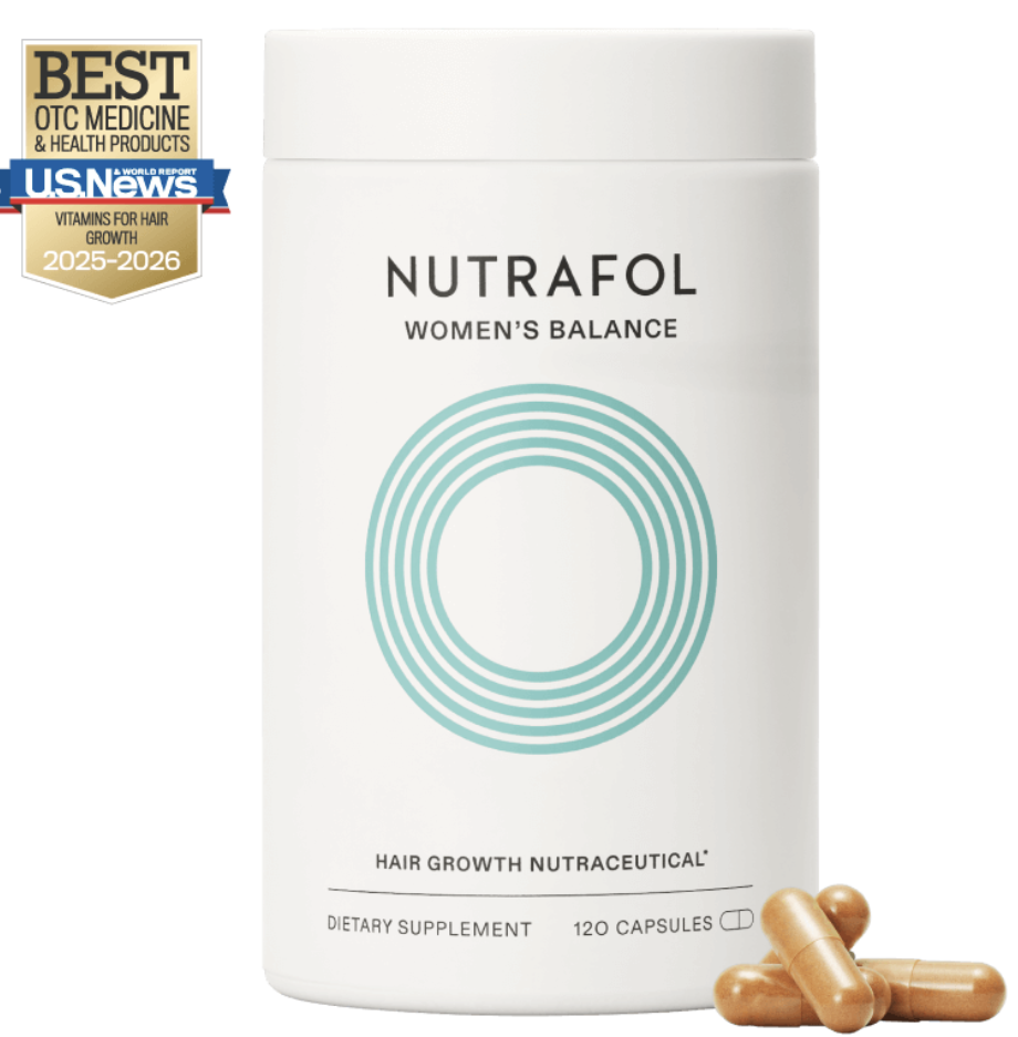 Nutrafol Women's Balance supplement bottle