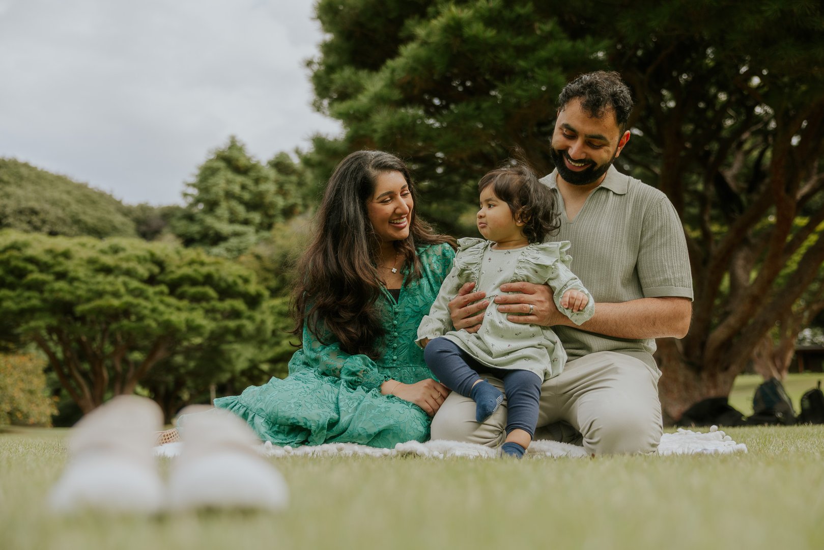 Mount Fuji family photography