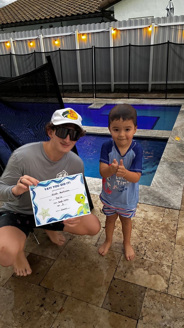 Swim Pro of Miami graduate swimmer