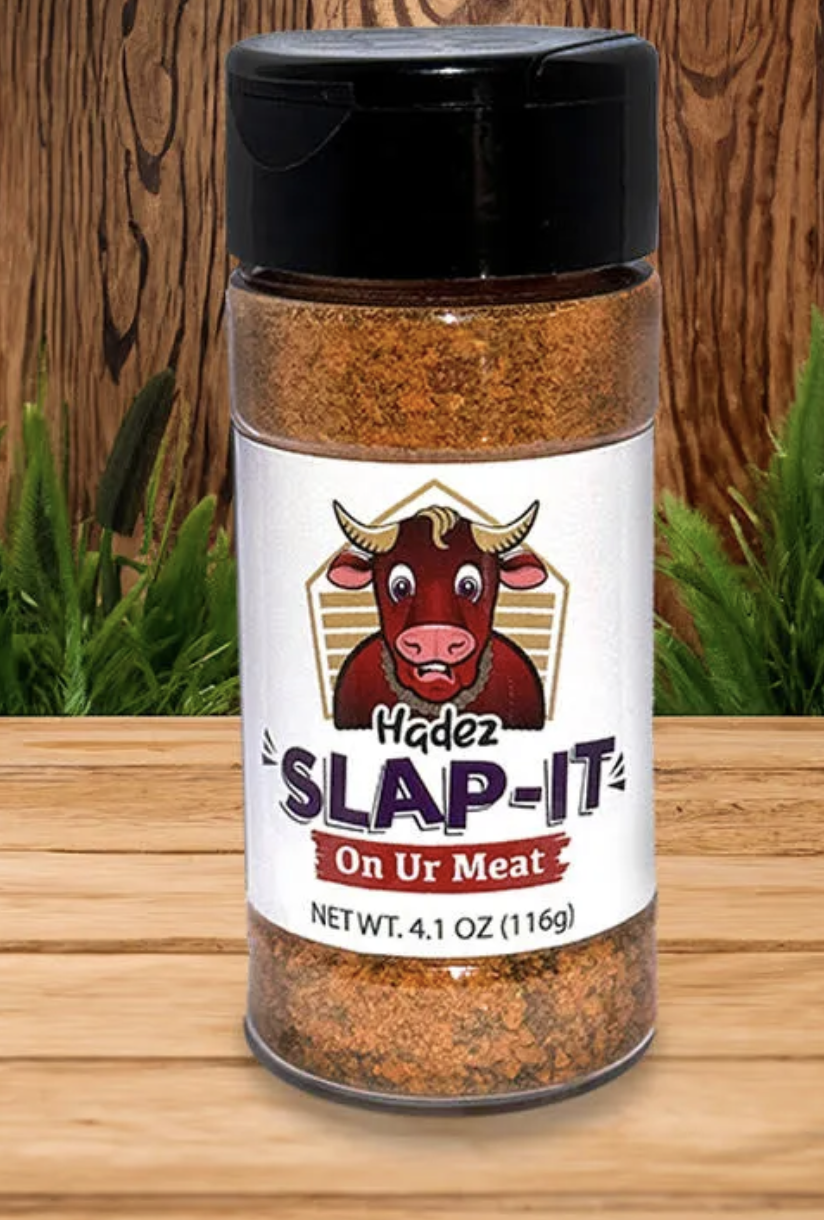 Hadez Slap-It-On BBQ Seasoning Jar