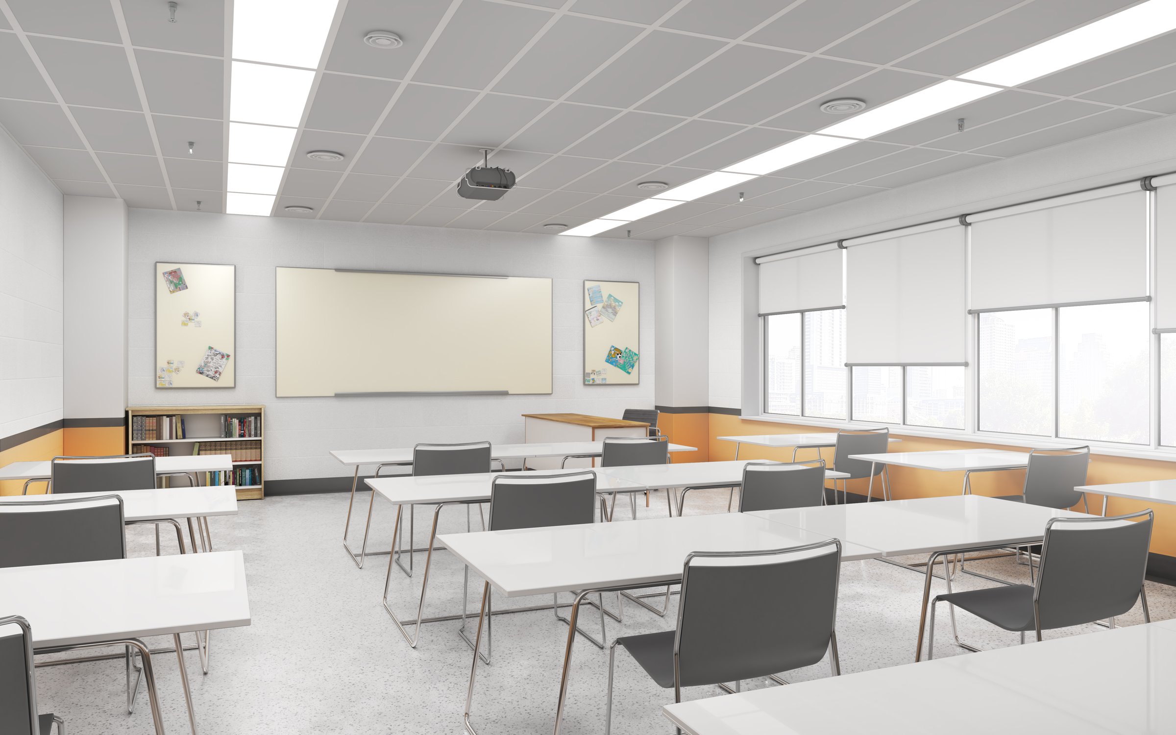 Modern classrooms