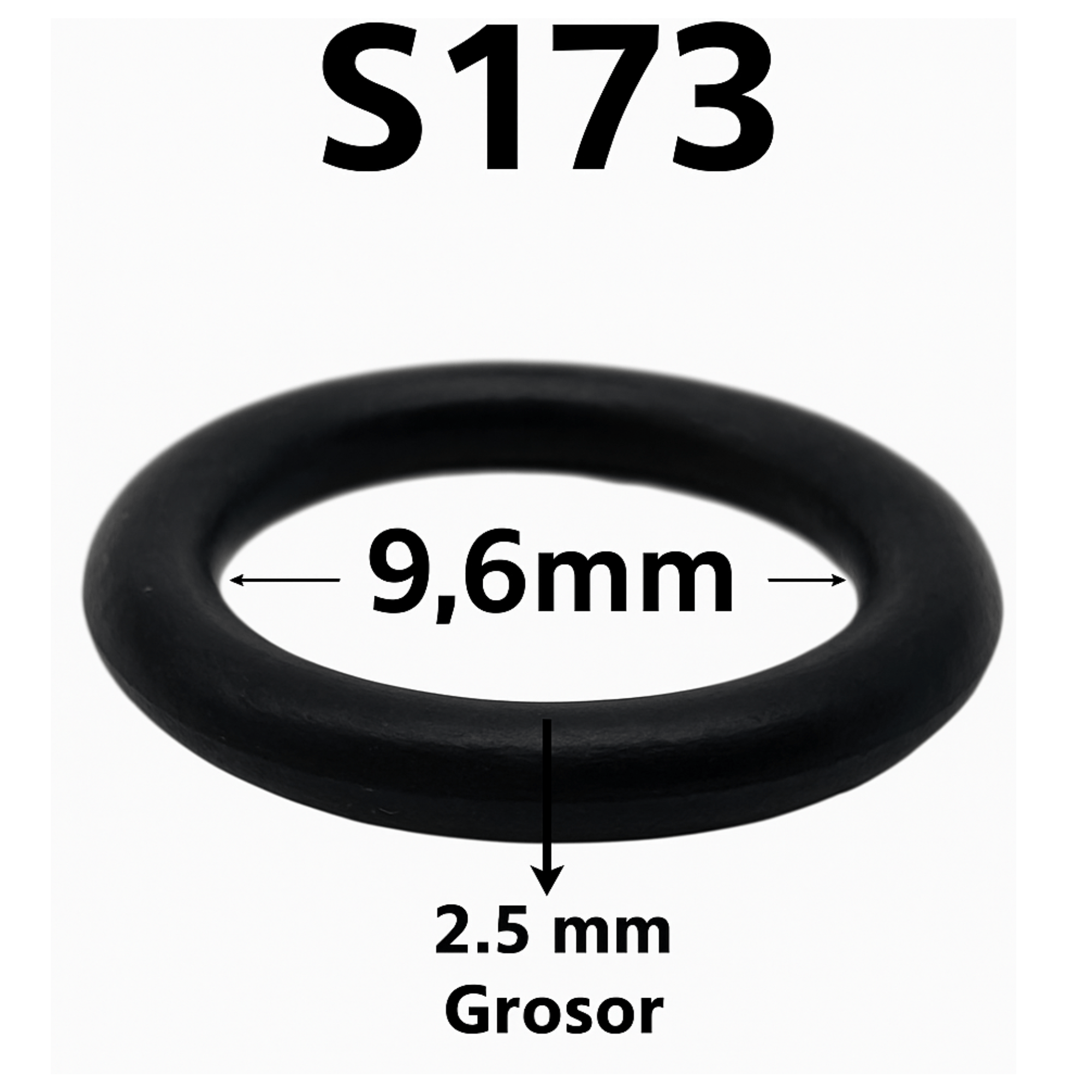 S173 Oring Para Tobera De Inyector Astra Inferior