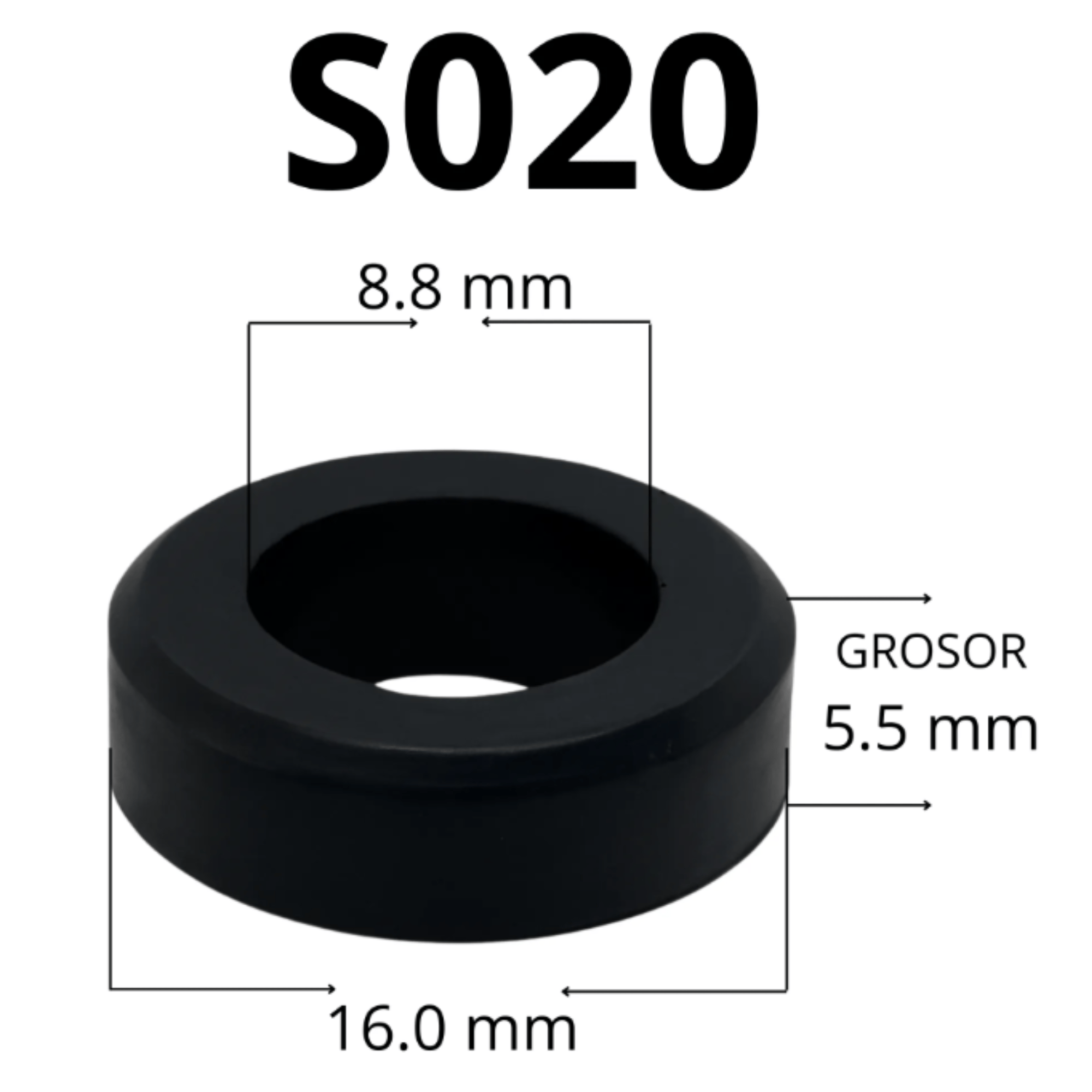 S020 Asiento Inyector Asiatico Viton