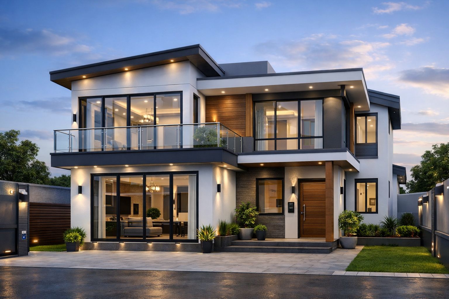 Contemporary family villa