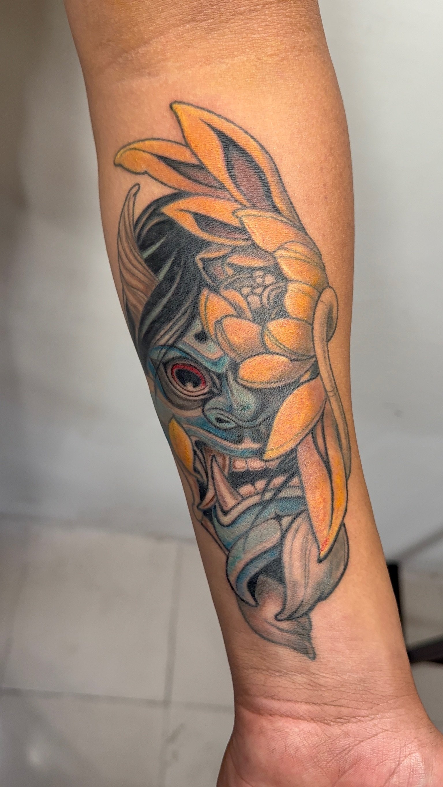 Tatuaje realizado por Victoria Lavā - Trabajo de portafolio