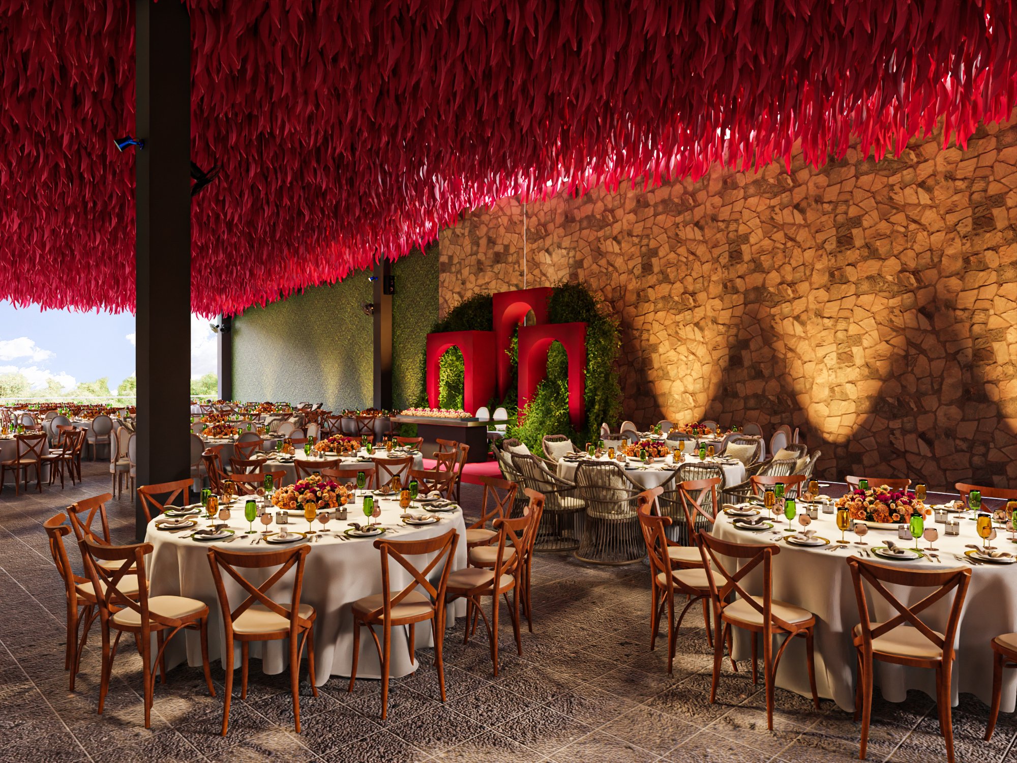 Vista del proyecto Eventos