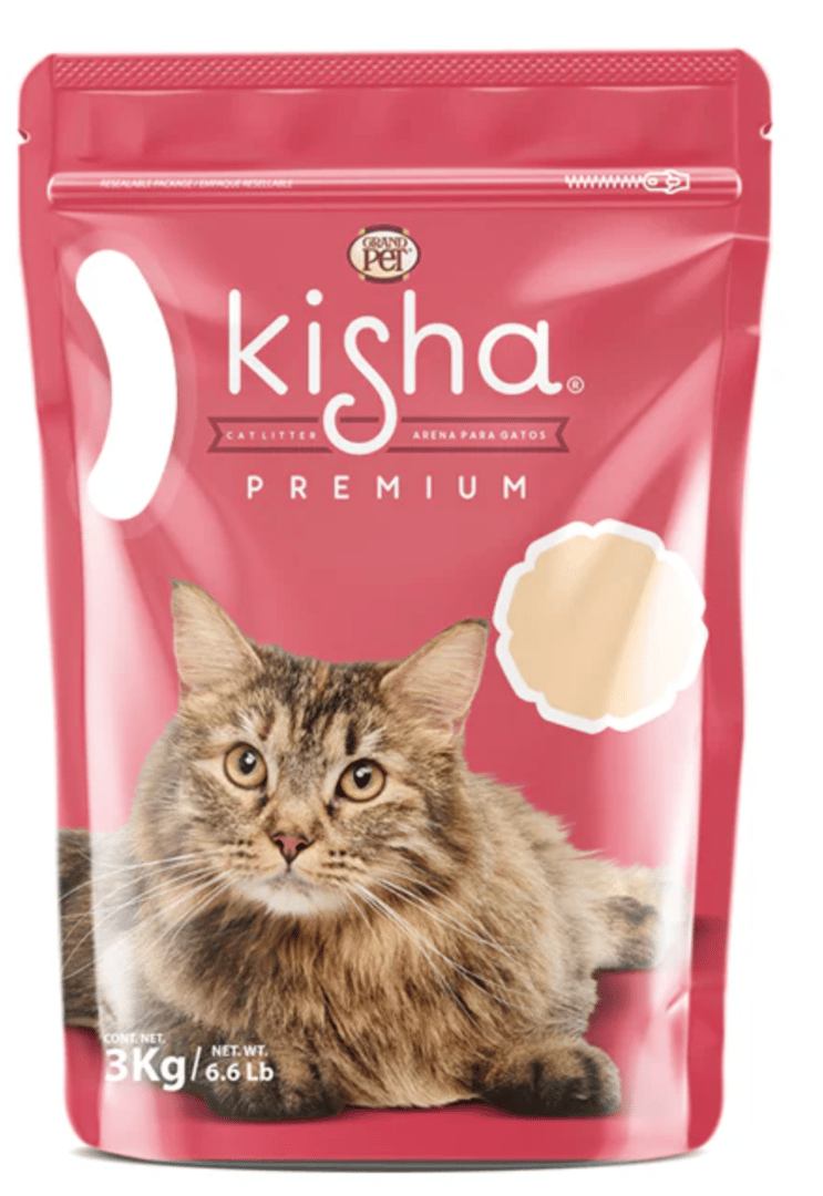Kisha Arena para Gato Premium 3kg