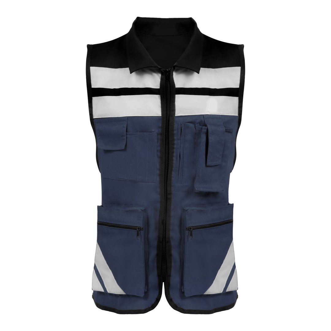 Chaleco Ejecutivo Personal Safe - Azul Marino Oscuro