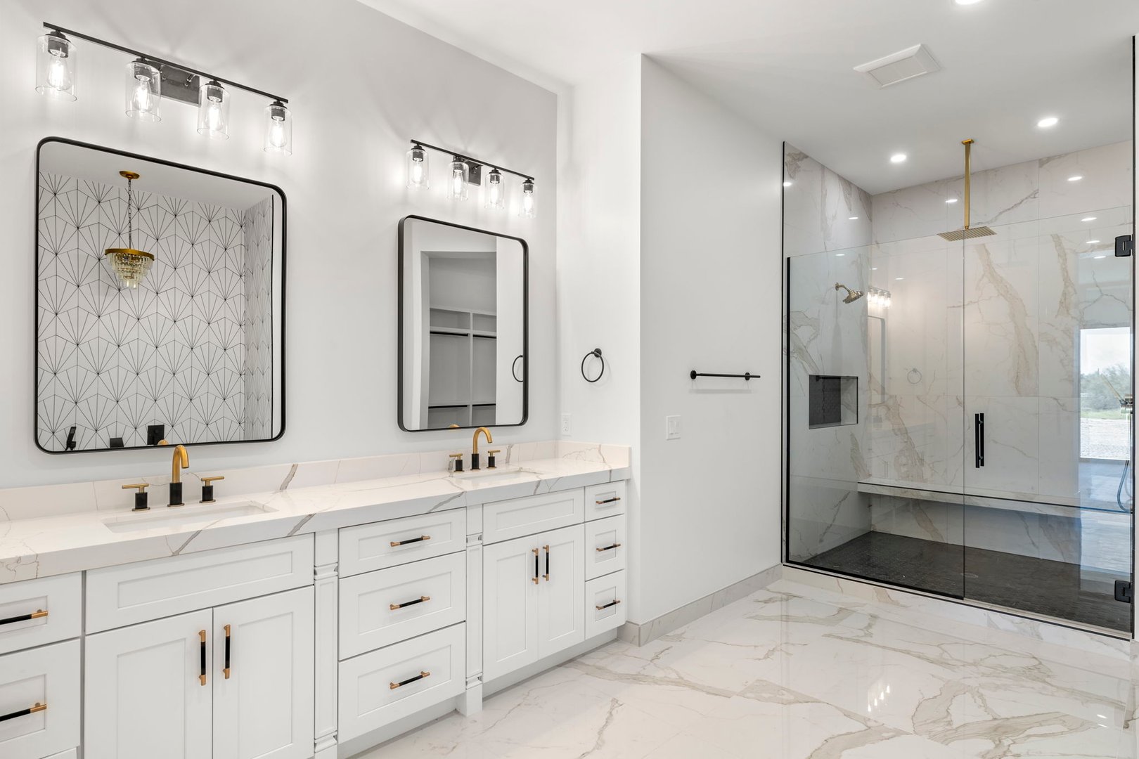 Contemporary kitchen design with sleek finishes and modern layout