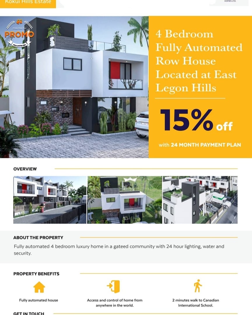 Modern home exterior