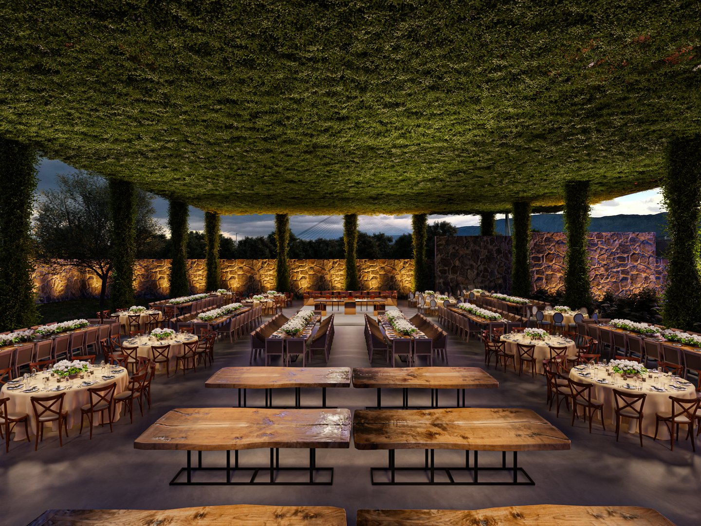 Vista del proyecto Eventos