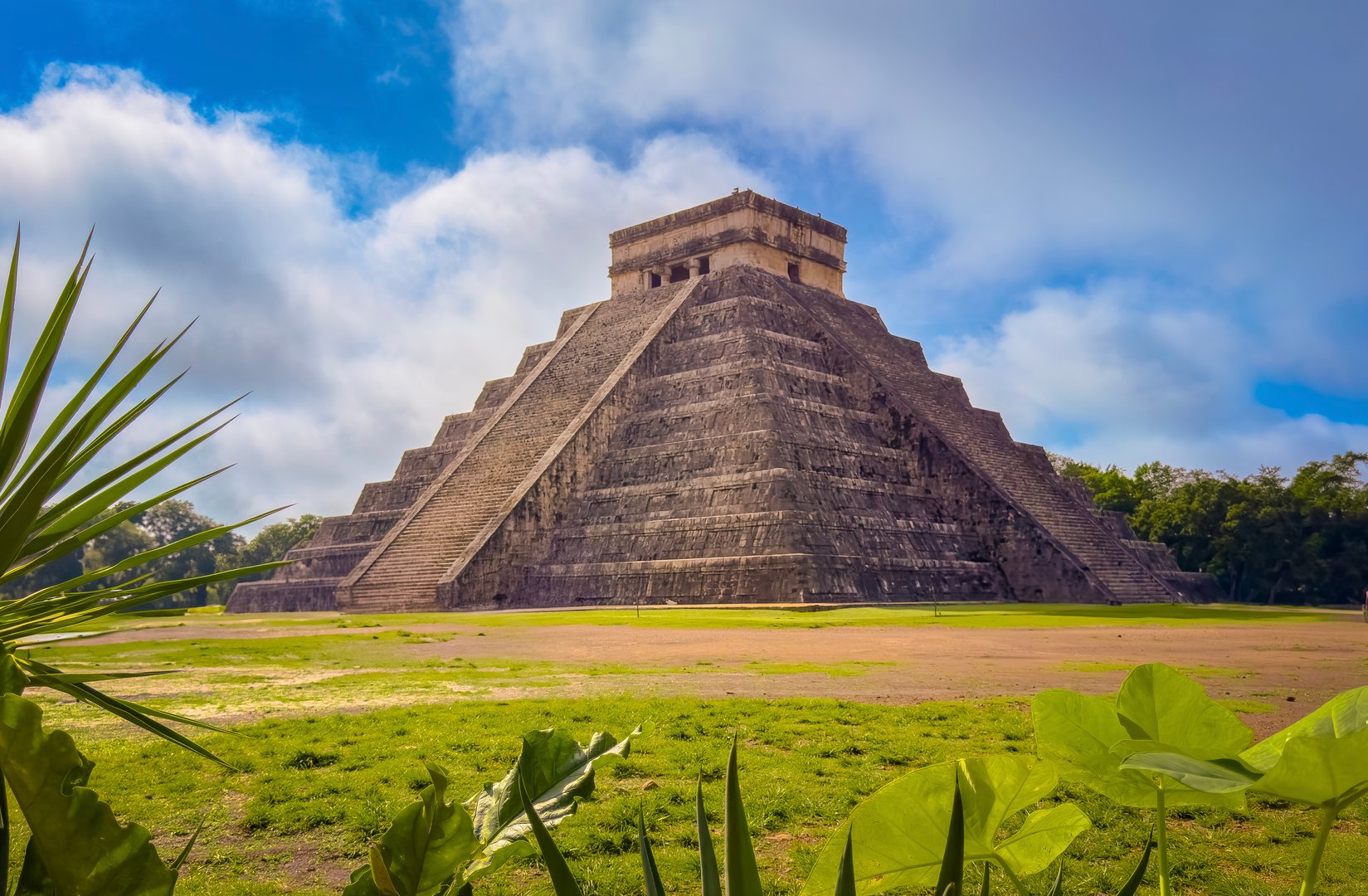Chichen Itza - one of the 8 wonders of the world and hidden deep in the Mayan Jungle.