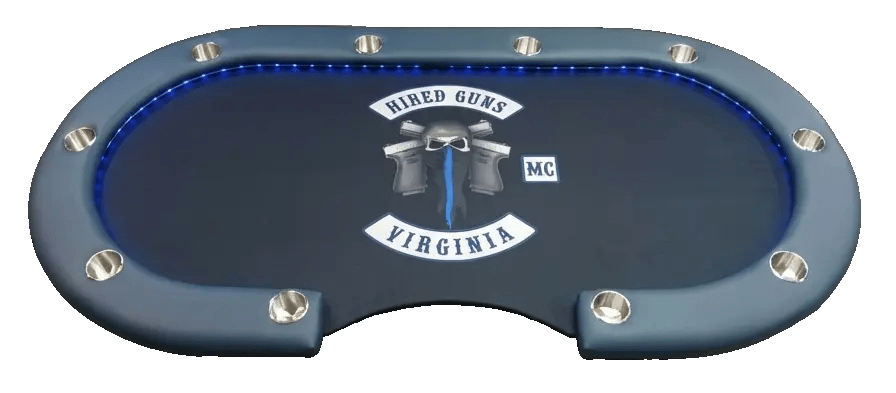 Custom poker table