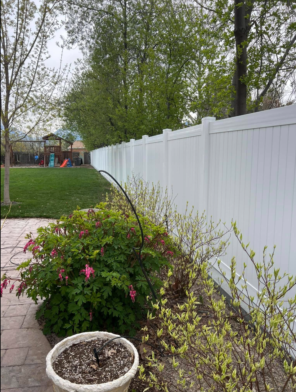 Fence installation project