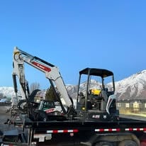 Metal fence installation project