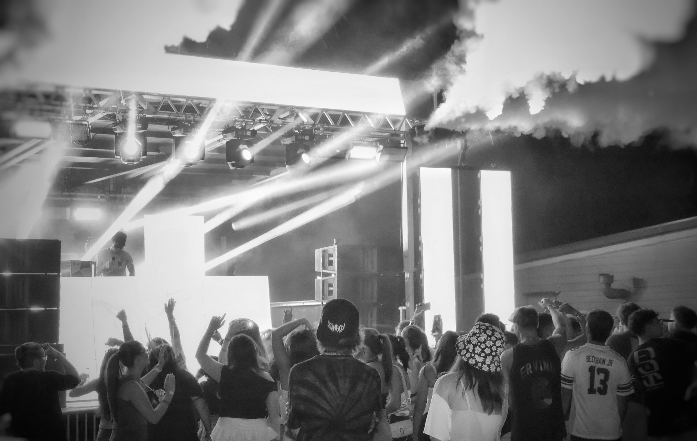 AV stage production and lighting