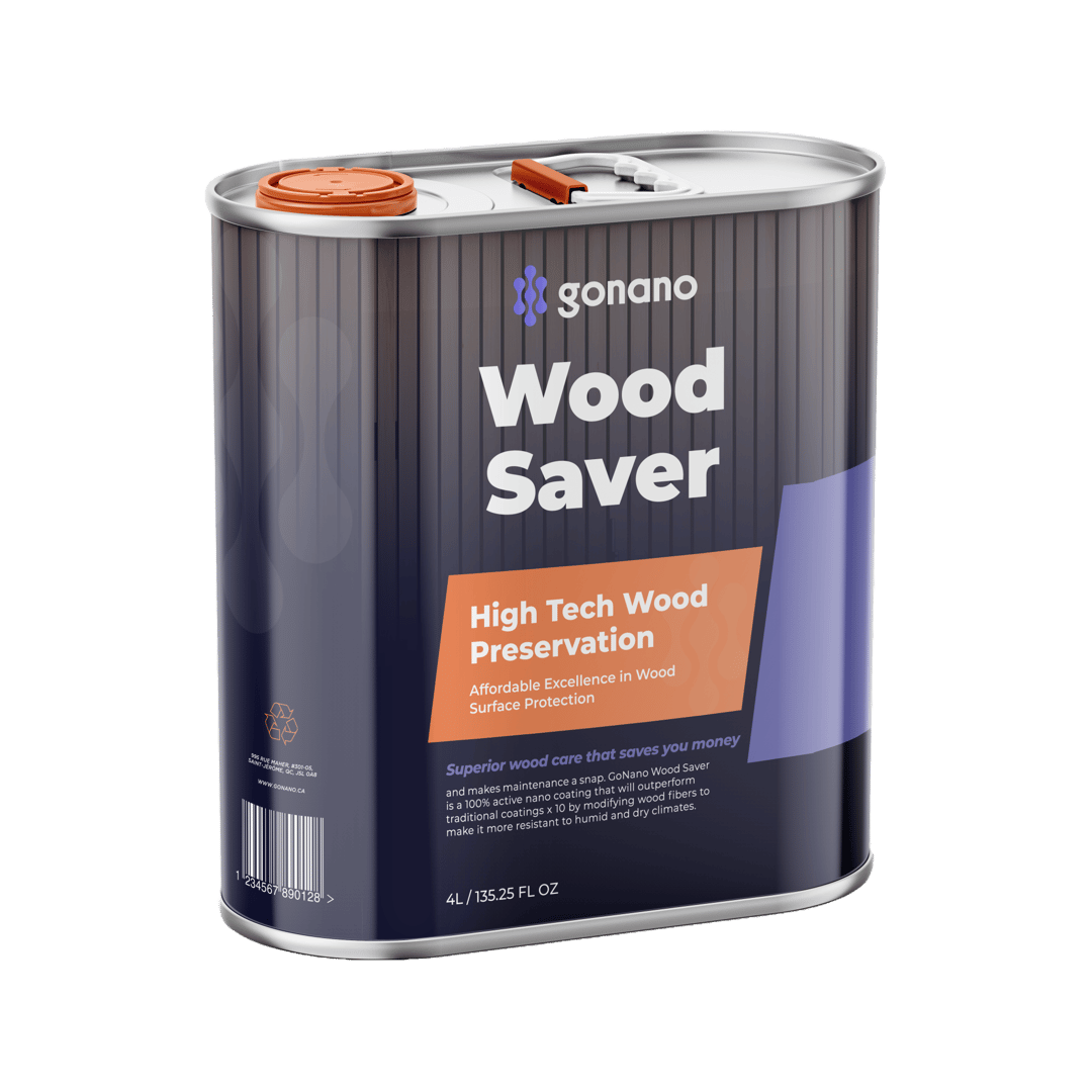 Wood Saver protect wood surfaces from moisture rot and weather damage in Chilliwack Fraser Valley - waterproof wood sealant treatment