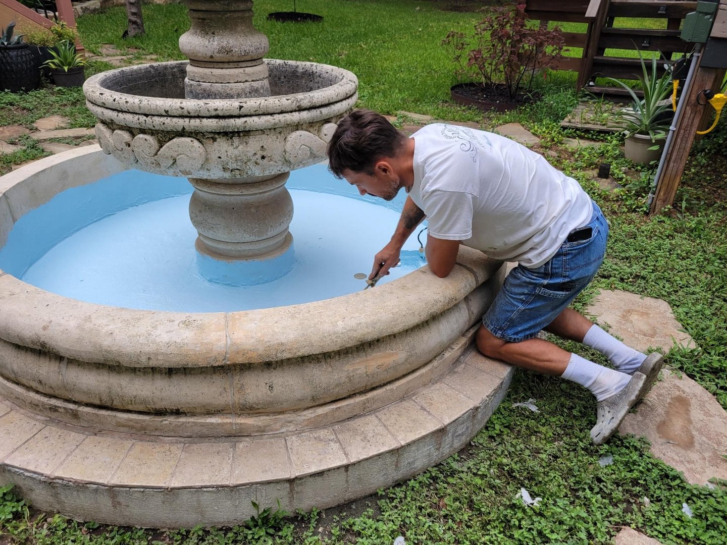 After: Completed renovation project - hover to see before