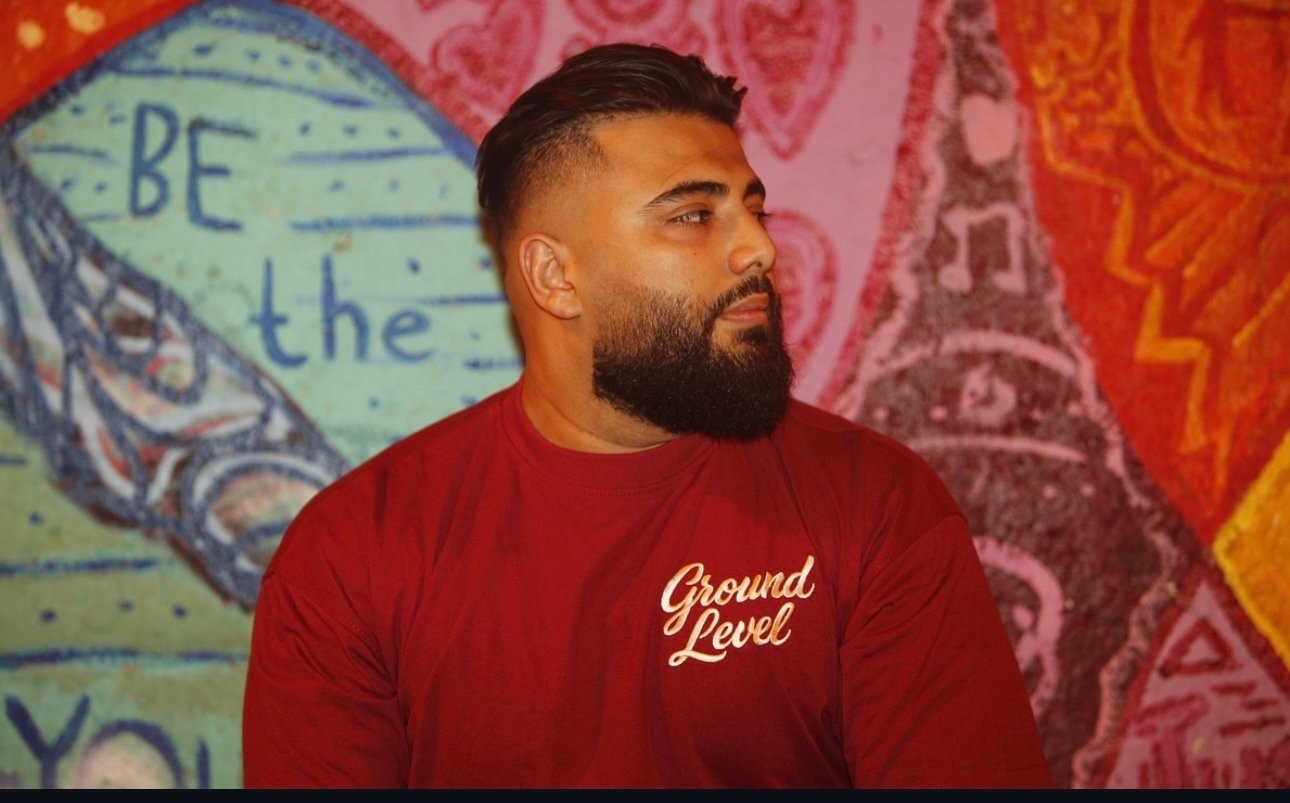 Ground Level NY Red Long Sleeve Tee