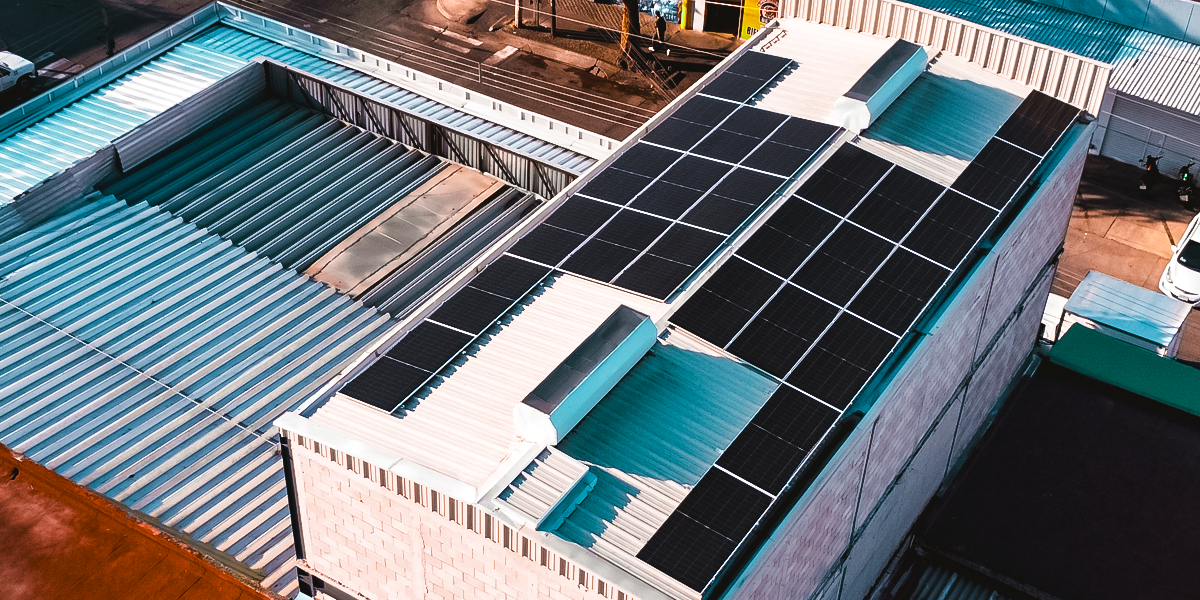 Colorton commercial solar installation