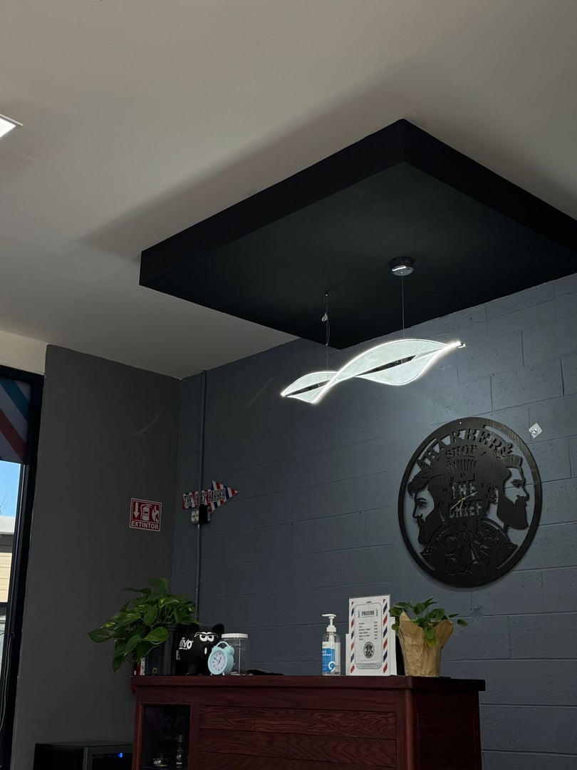 The Chief Barber Shop interior