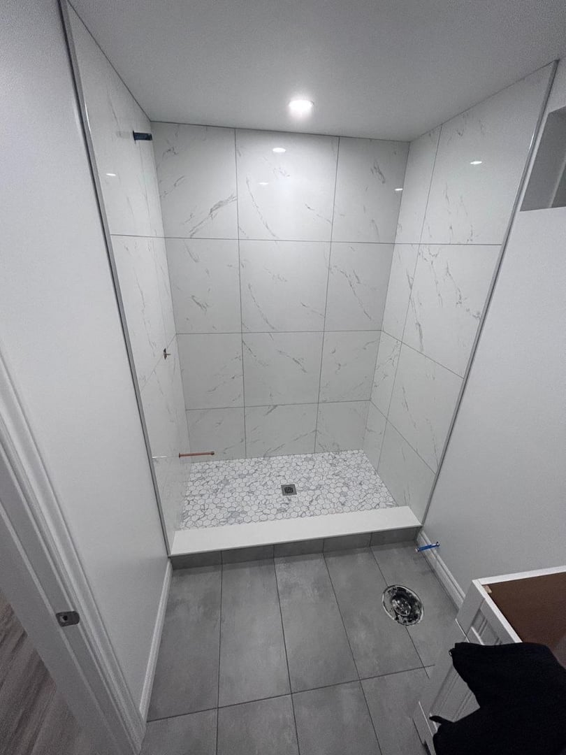 Tile Work & Luxury Showers project