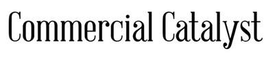 Logo with the text 'Commercial Catalyst' in a serif font, set against a plain white background.