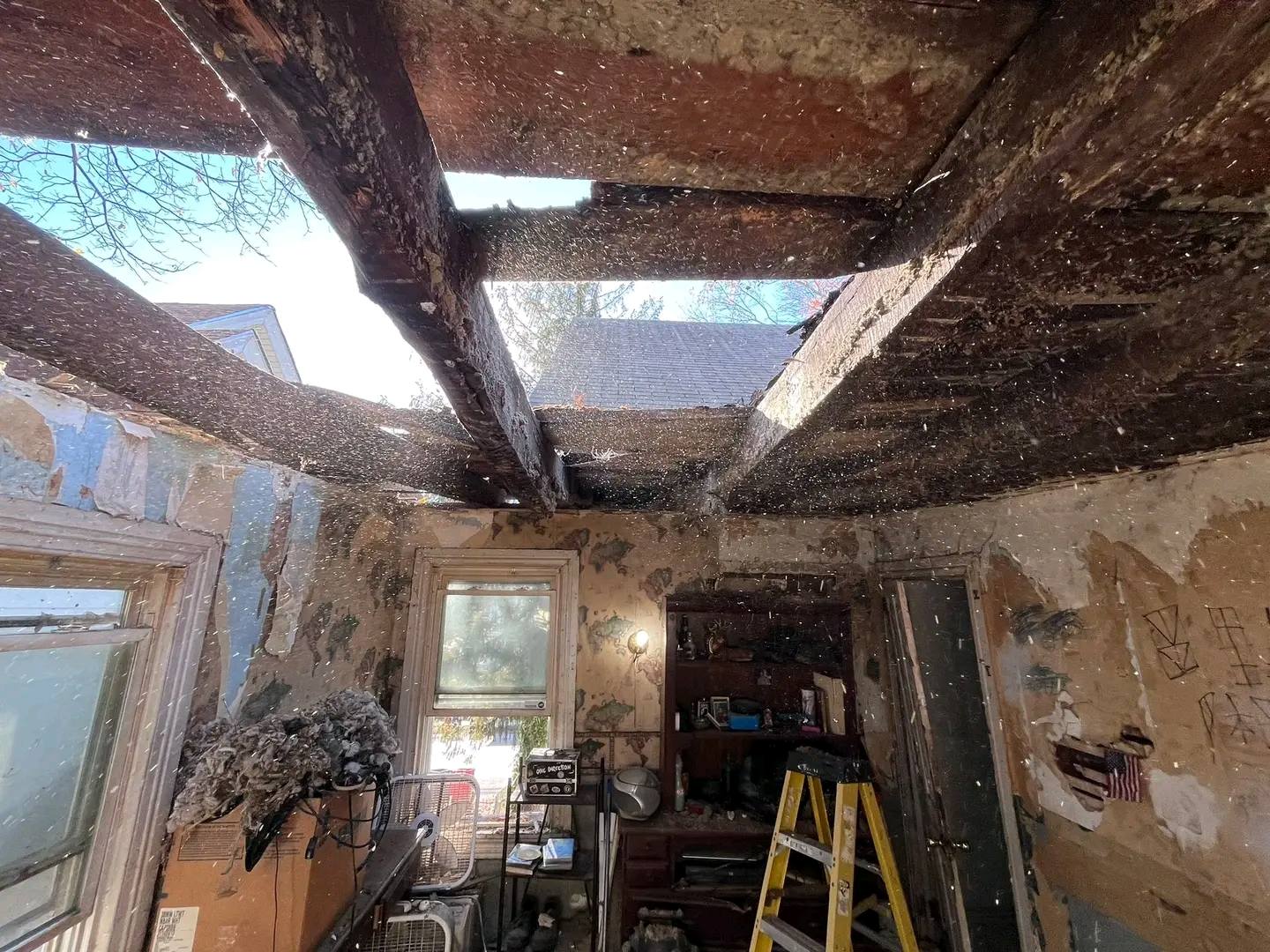 Roof structure replacement