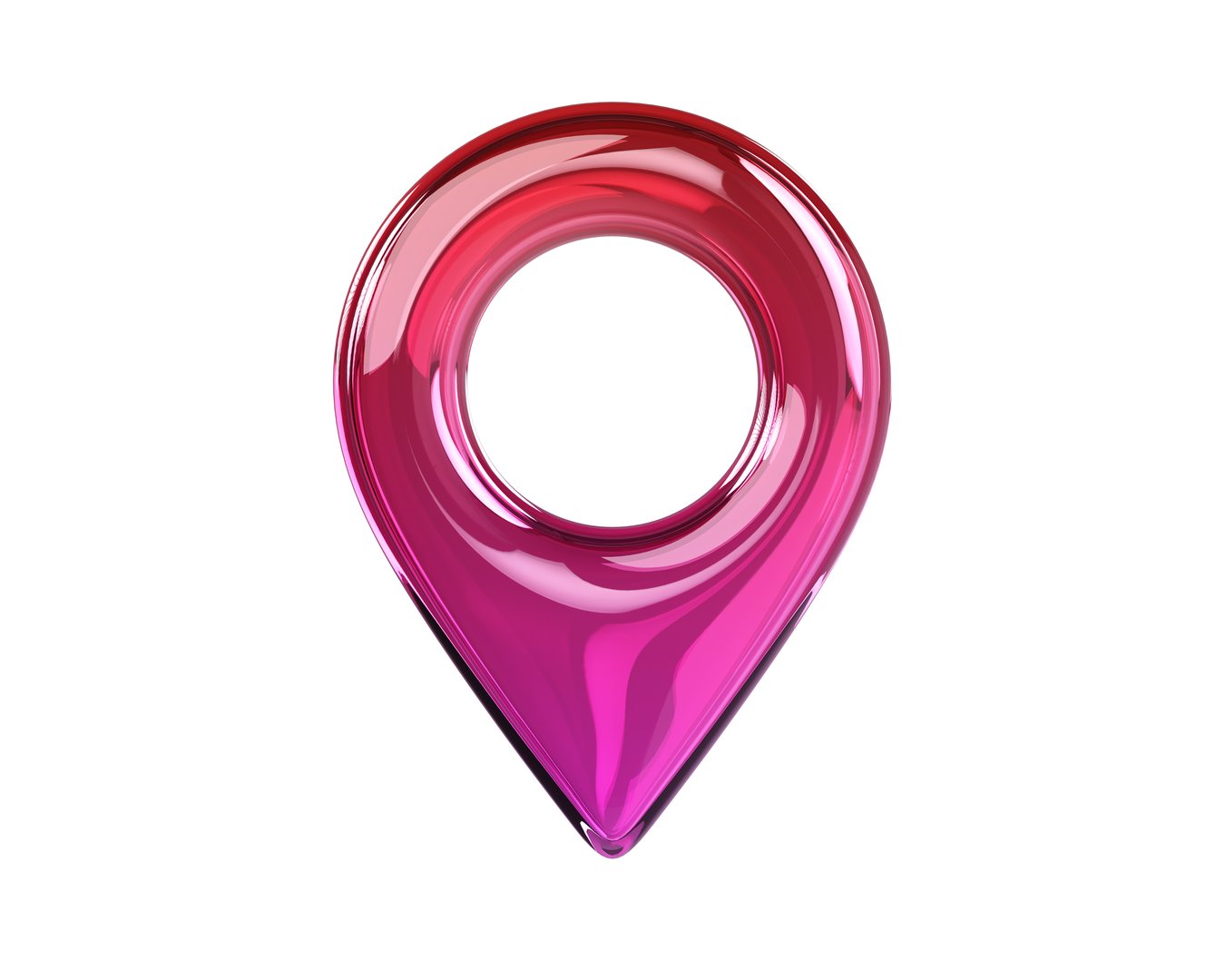 Canada map with location pins