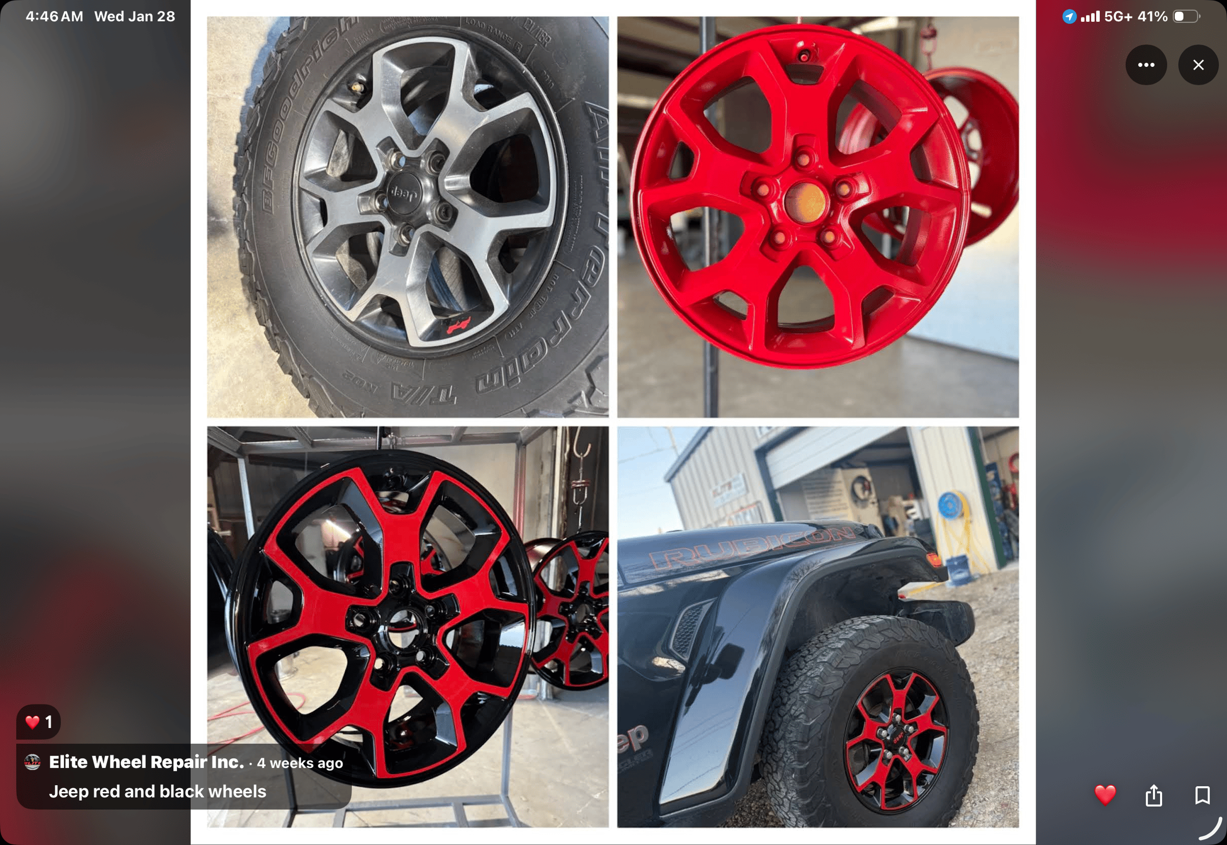 Elite Wheel Repair work