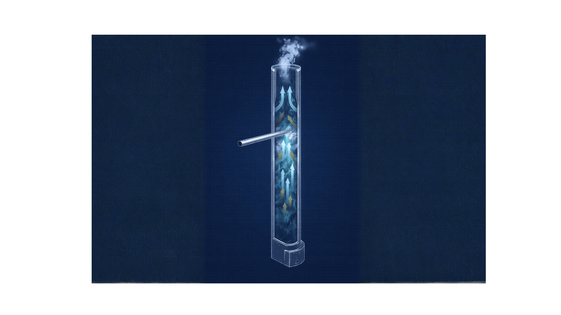 Boquillas de difusión en chimeneas y ductos industriales