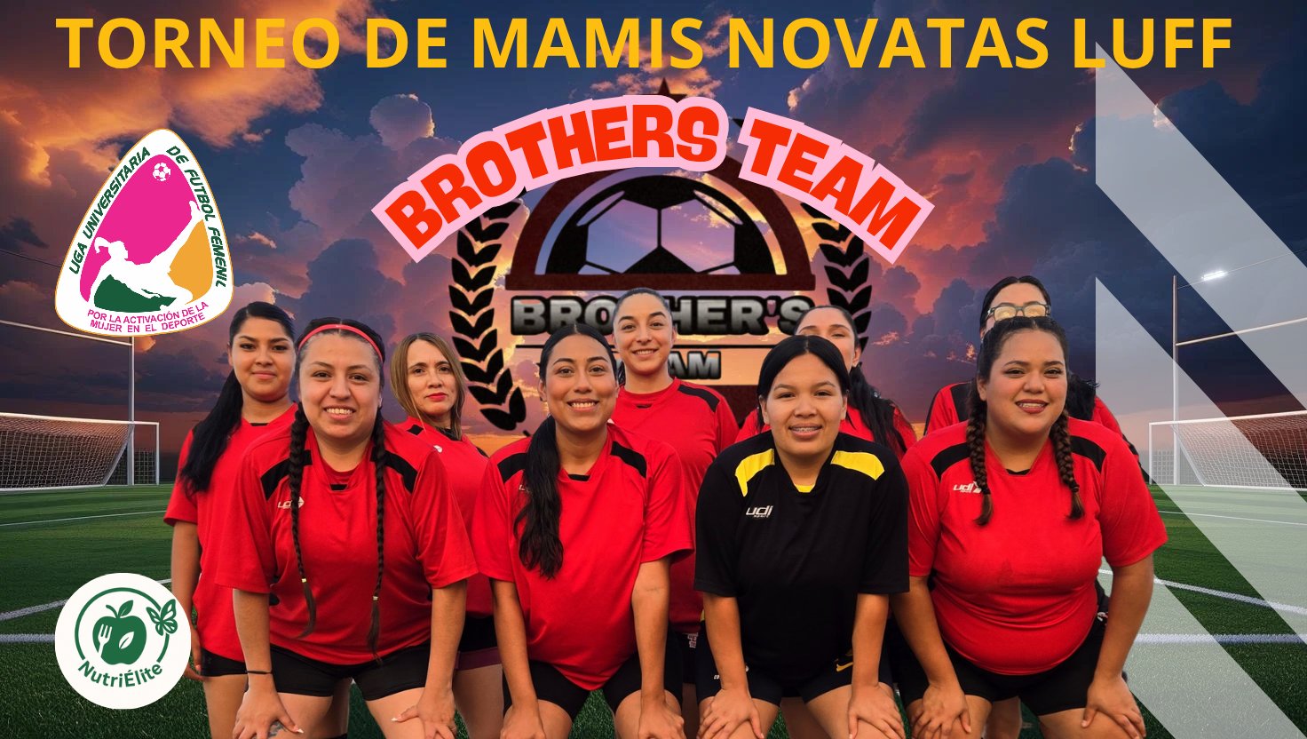 Equipo Torneo Mamis Novatas - Liga Universitaria Fútbol Femenil