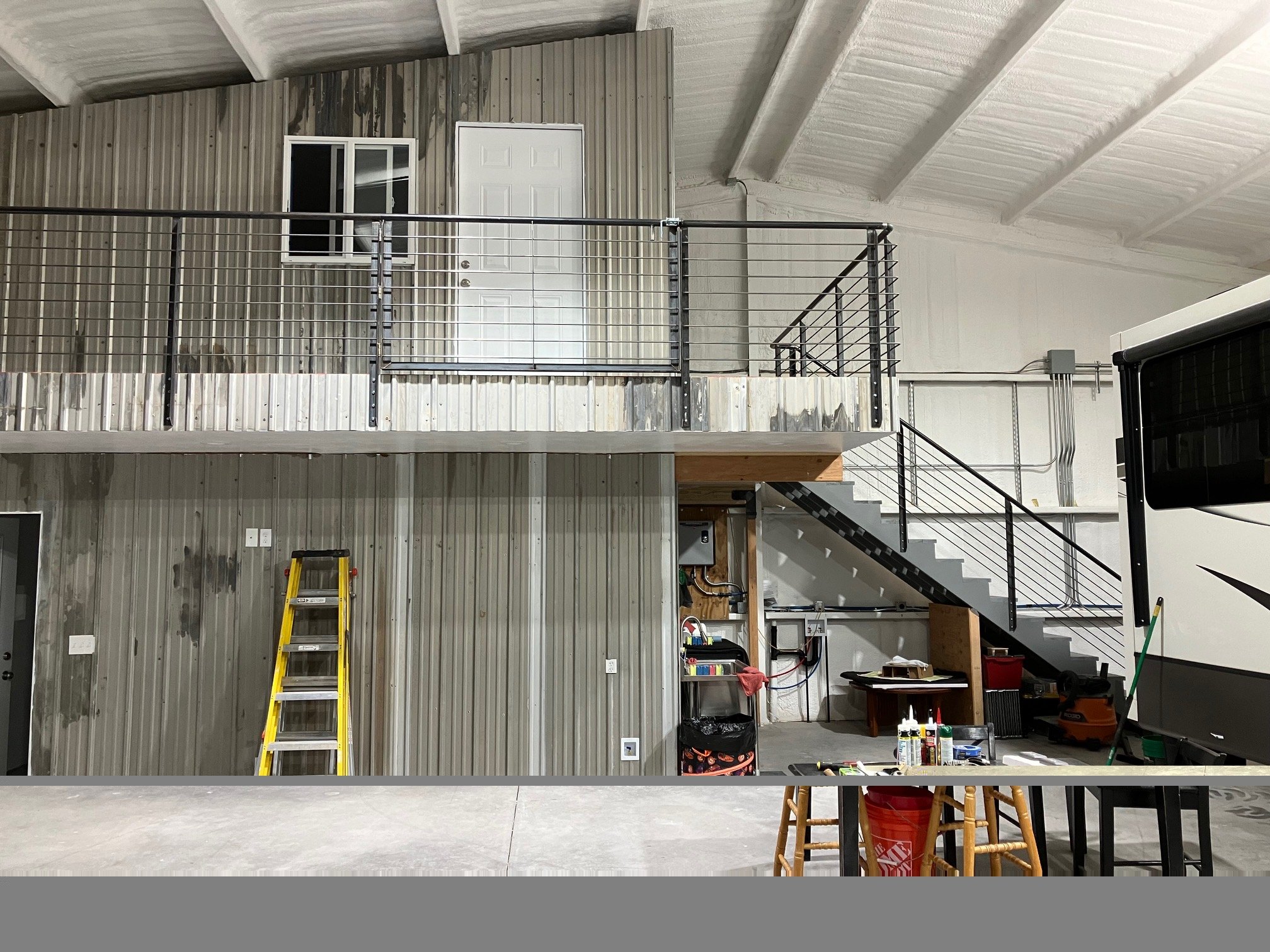 Steel staircase project