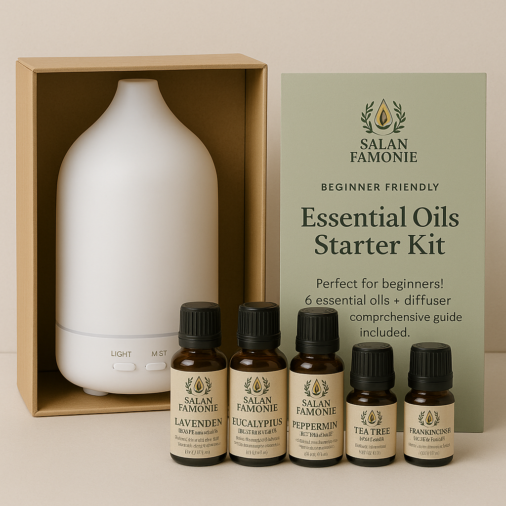 Essential Oils Starter Kit for Beginners
