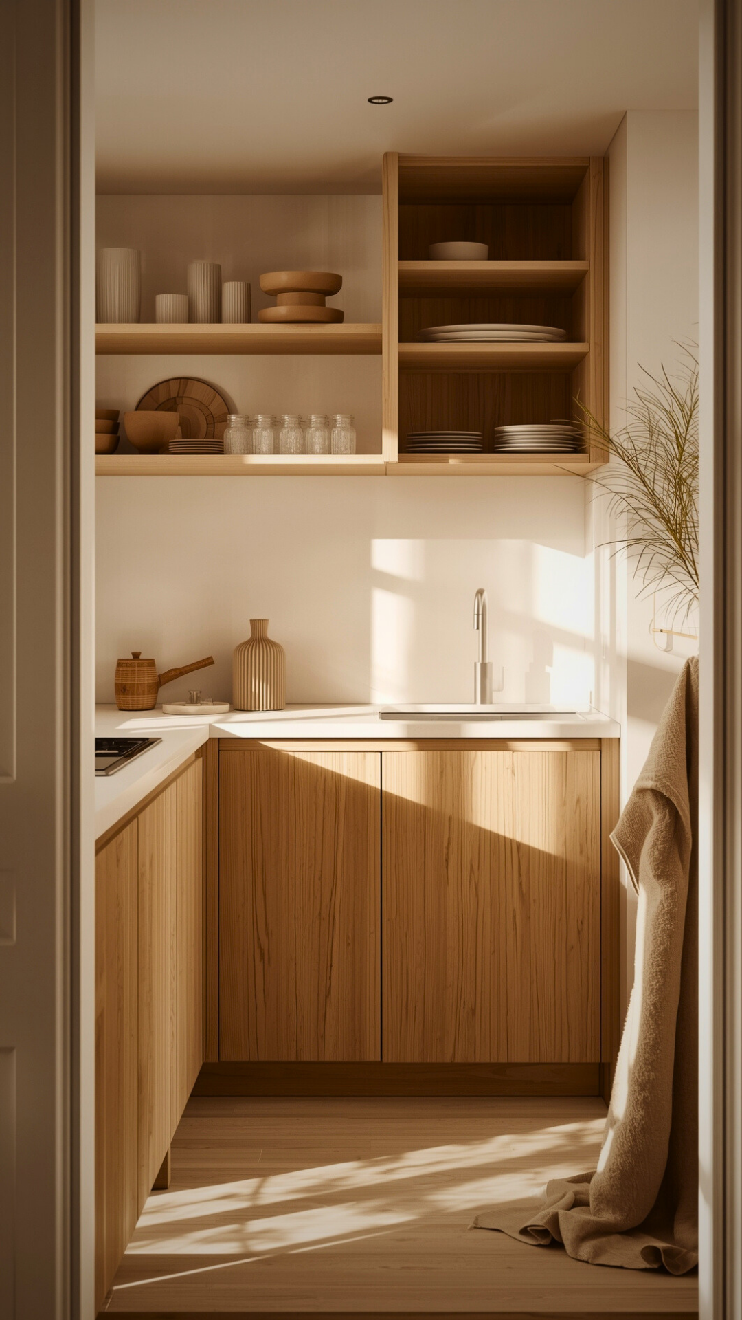 Kjøkkendetaljer og smart oppbevaring