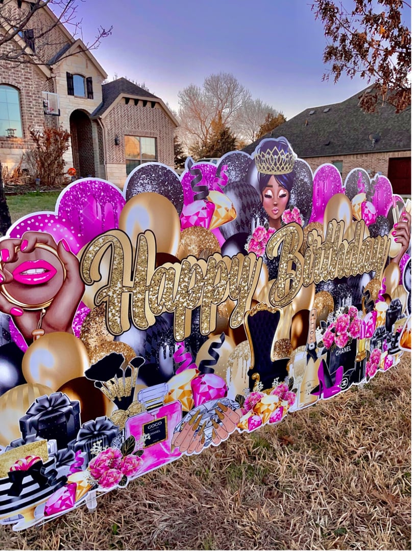 Diva Glam yard display