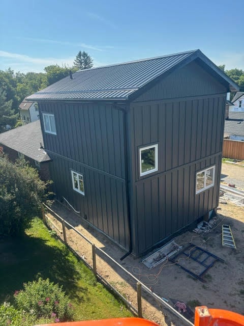 Completed renovation project