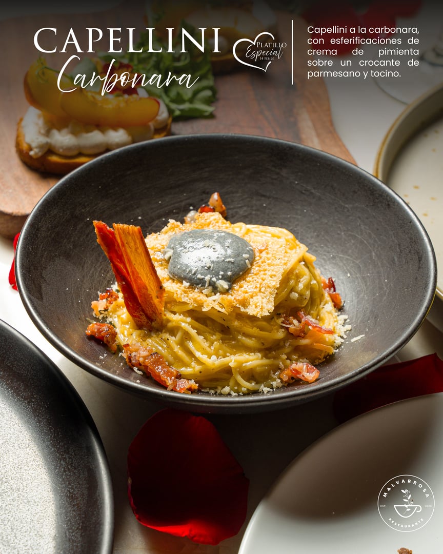 Menú del día del amor