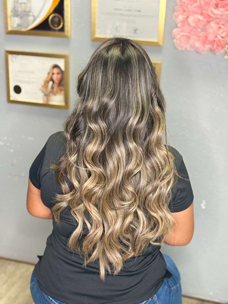 Hair styling at Arianna Hair & Creations