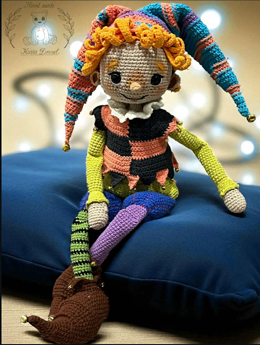 Maskotka na szydełku