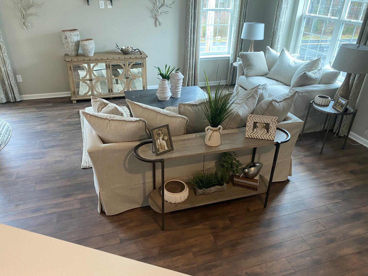 Pintura residencial terminada - Acabado de calidad profesional