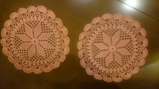 Dekoracja szydełkowa