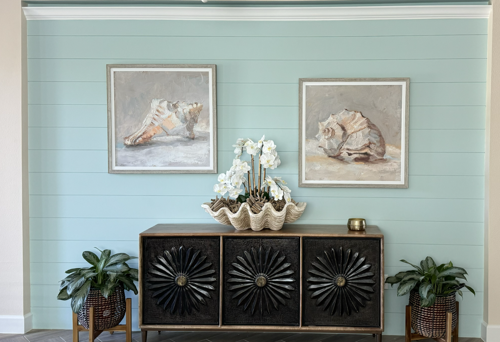 Shiplap wall installation